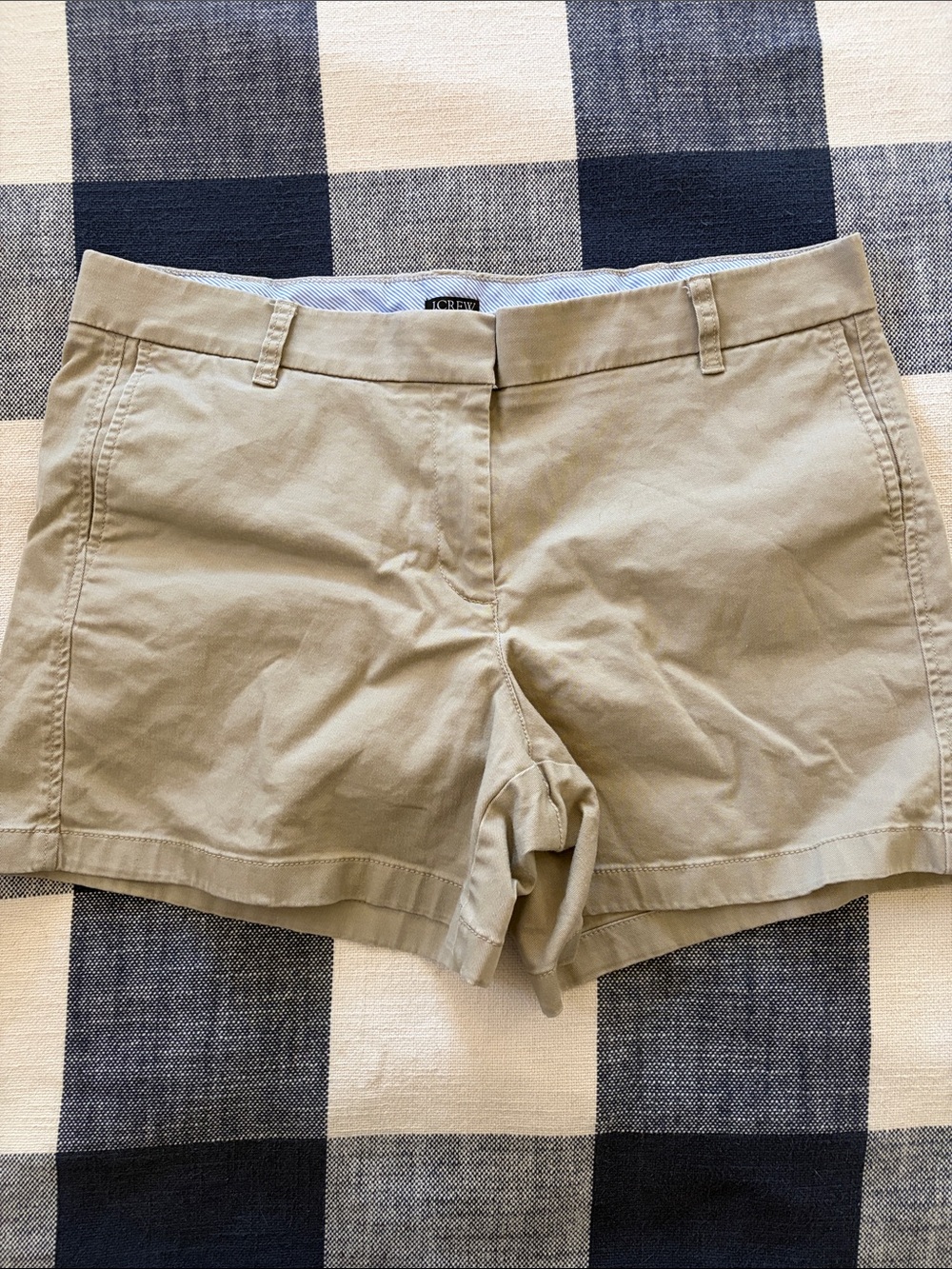 J. Crew Women's Tan Chino Bermuda Shorts
